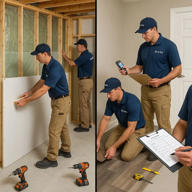 Repairs and Reconstruction process in Saint Rose, LA